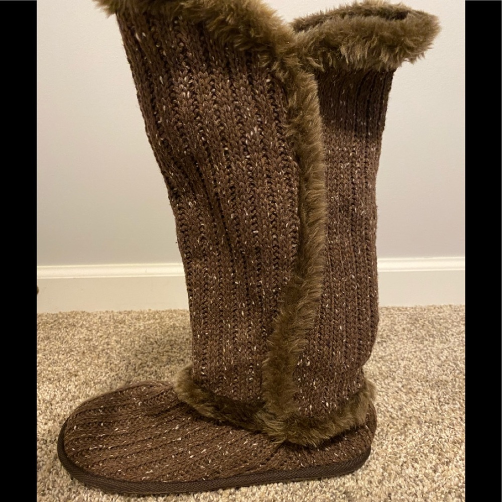 Brown Rocket dog boots